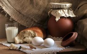 milk bread eggs